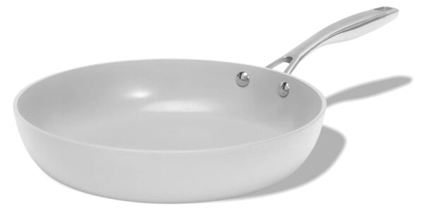 Elmich Nepřilnavá keramická pánev Vital Ø 30 cm - krémově bílá