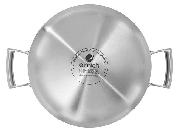 Elmich Pětivrstvý nerezový hrnec Penta Copper s měděným jádrem Ø 18 cm (2L)