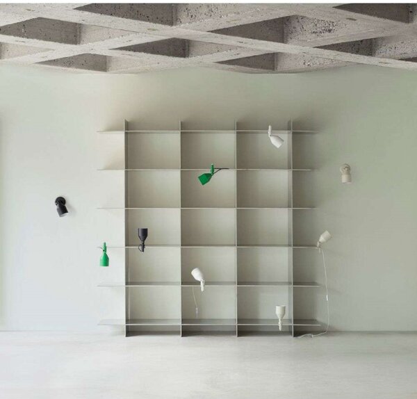 Nástěnná Svítidla Normann Copenhagen, Šedá, Obývací pokoj, Kov