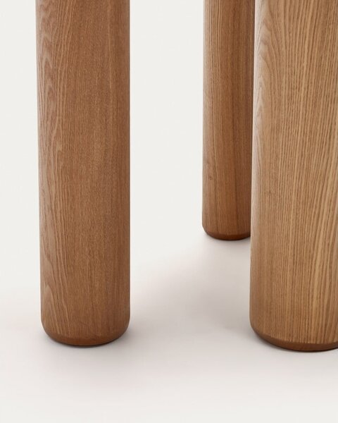 Jídelní stůl v dekoru jasanu 105x220 cm Mailen – Kave Home