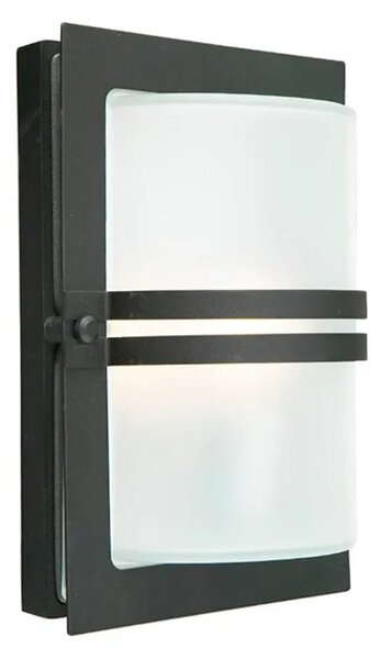 Basel LED Venkovní Nástěnné Svítidlo Frosted/Black