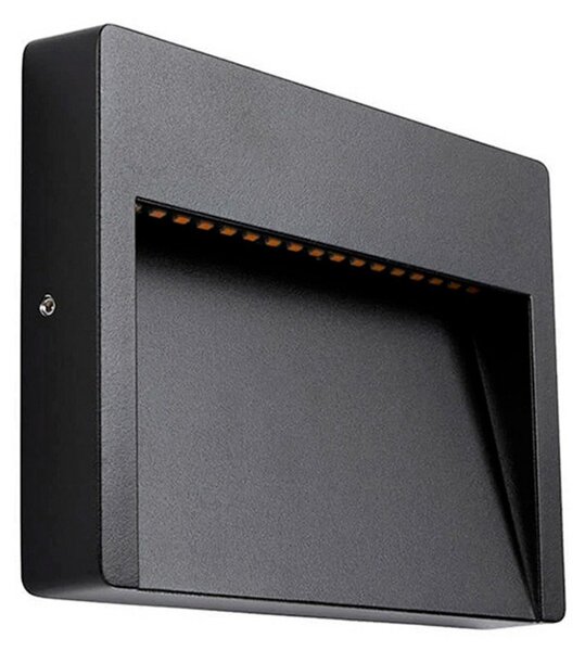 Hyperion 7,5W Venkovní Nástěnné Svítidlo Black