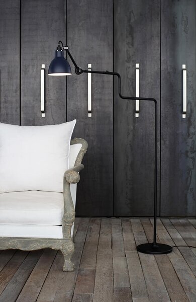 Stojací Lampa Lampe Gras, Černá, Obývací pokoj, Kov