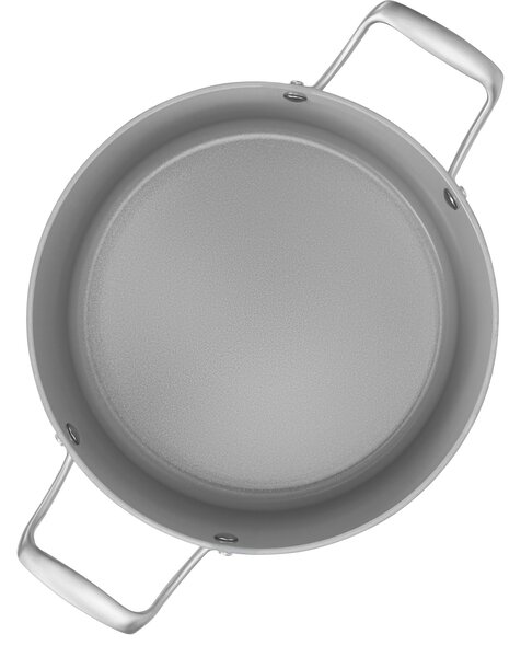 Elmich Nepřilnavý keramický hrnec Vital Ø 24 cm (5L) - tmavě šedá