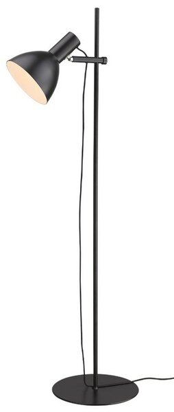 Stojací Lampa Halo Design, Černá, Obývací pokoj, Kov