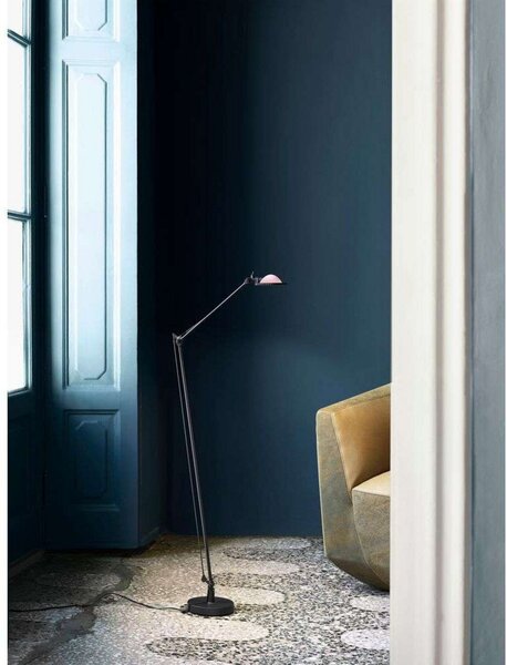 Stojací Lampa Luceplan, Metalická, Obývací pokoj, Hliník