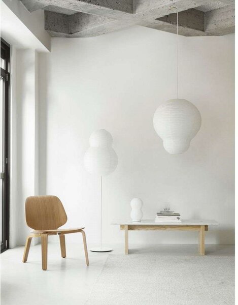 Stojací Lampa Normann Copenhagen, Bílá, Obývací pokoj, Papír / Karton