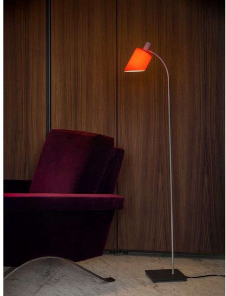Stojací Lampa Nemo Lighting, Červená, Obývací pokoj, Kov
