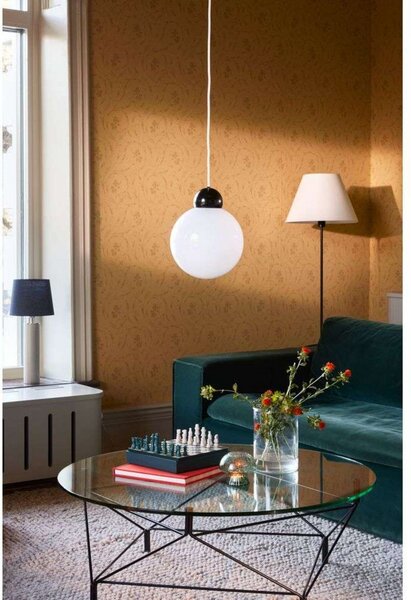 Stojací Lampa Globen Lighting, Černá, Obývací pokoj, Kov