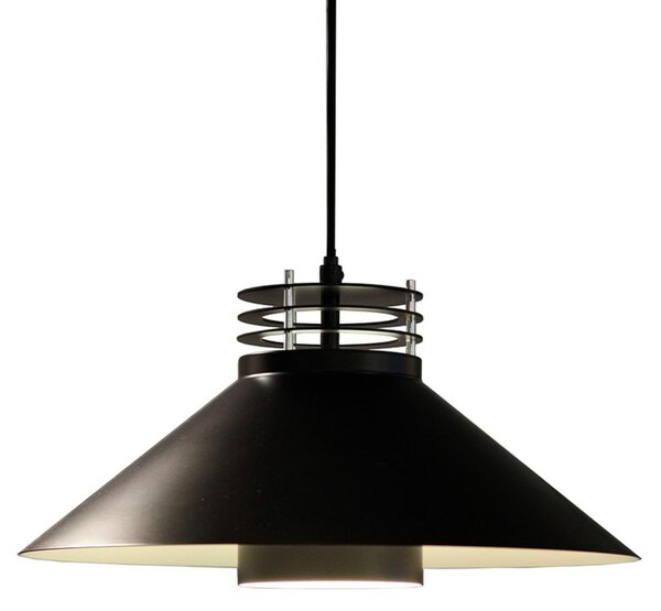 Závěsná svítidlo CPH Lighting, Černá, Obývací pokoj, Hliník