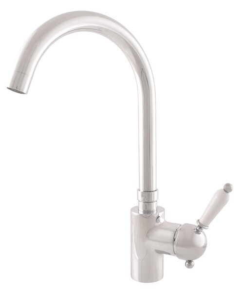 Slezák - RAV Dřezová baterie LABE - L519.x/4, Chrom Připojovací hadičky - závit: 3/8"