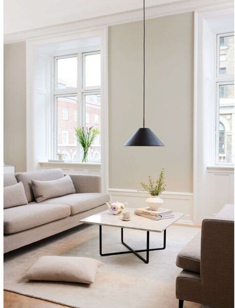 Závěsná svítidlo Halo Design, Šedá, Jídelna, Kov