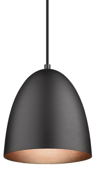 Závěsná svítidlo Halo Design, Černá, Jídelna, Kov