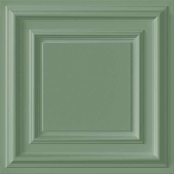 Vliesová tapeta na zeď, zelená, 3D efekt obložení, 347830, 3D Reflections, Origin