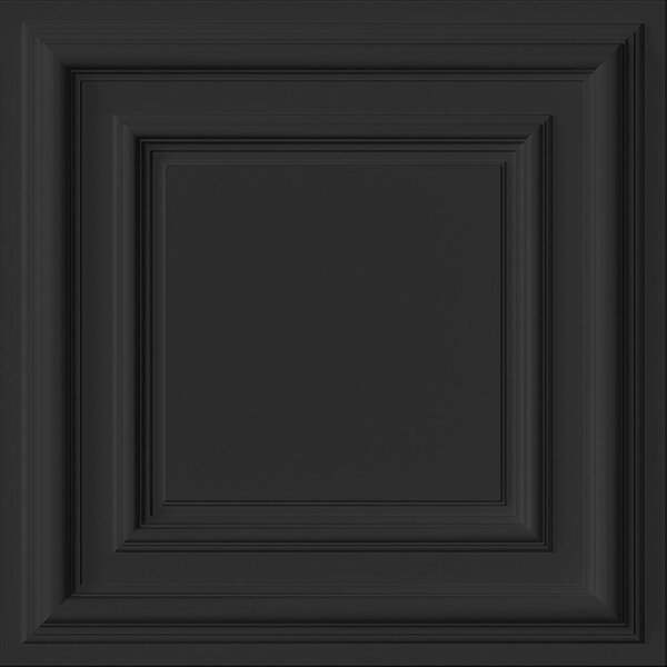 Vliesová tapeta na zeď, černá, 3D efekt obložení, 347832, 3D Reflections, Origin
