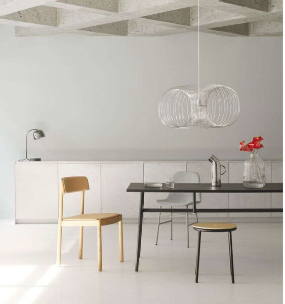 Závěsná svítidlo Normann Copenhagen, Metalická, Obývací pokoj, Kov