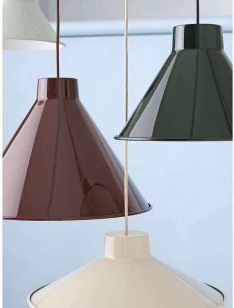 Závěsná svítidlo Muuto, Červená, Jídelna, Kov, Design