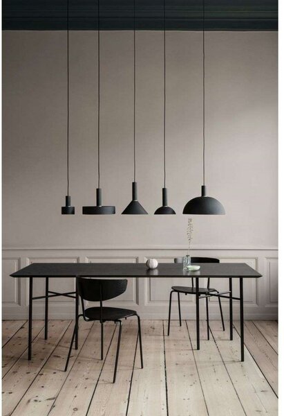 Závěsná svítidlo ferm LIVING, Černá, Obývací pokoj, Kov