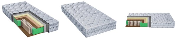 TAŠTIČKOVÁ MATRACE, 90/200 cm Boxxx - Pěnové matrace, Online Only