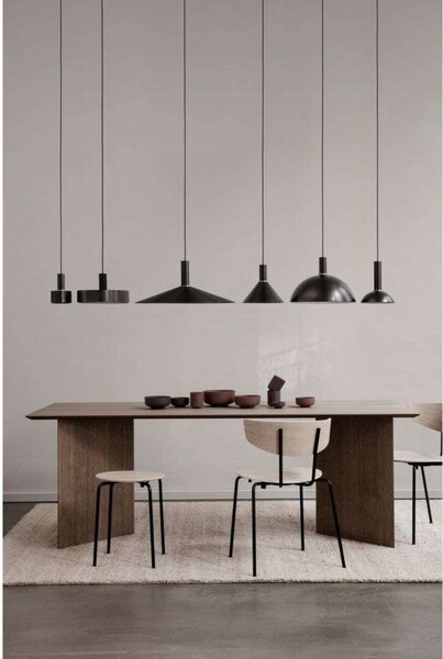 Závěsná svítidlo ferm LIVING, Černá, Obývací pokoj, Kov