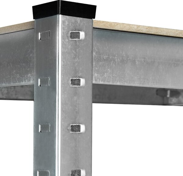 2x regál 180 x 90 x 40 cm, nosnost až 875 kg 106177
