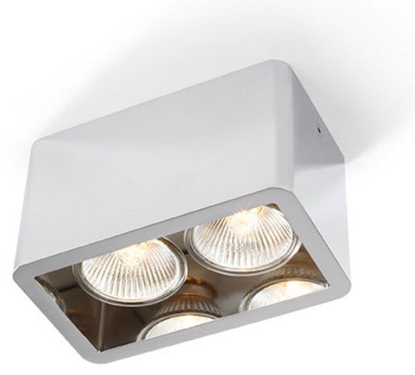 Stropní Lampa Trizo21, Metalická, Ložnice, Hliník