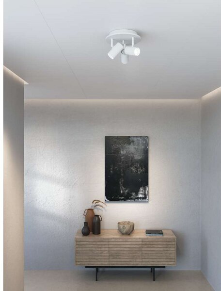 Stropní Lampa Belid, stmívatelné, Bílá, Obývací pokoj, Kov