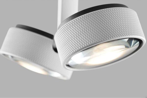 Stropní Lampa LIGHT-POINT, stmívatelné, Bílá, Obývací pokoj, Hliník