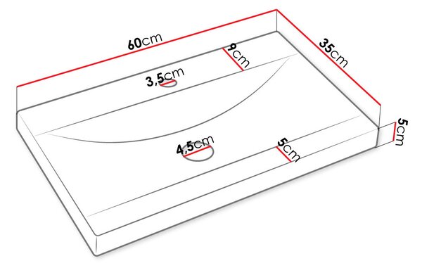 Koupelnová sestava s LED osvětlením YUKO 2 - kaštan / lesklá šedá