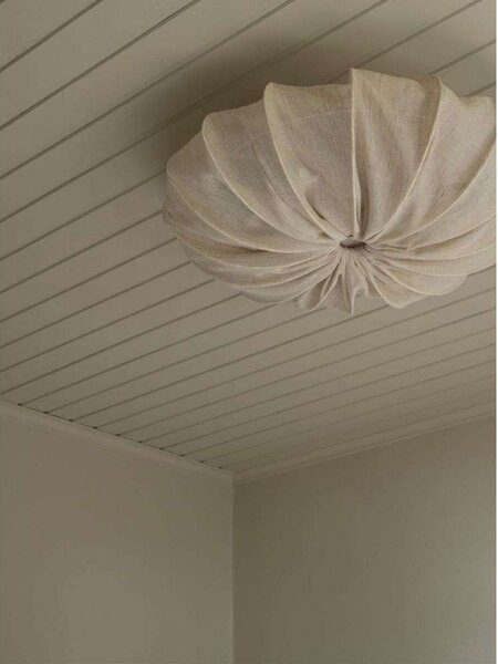 Stropní Lampa Watt & Veke, stmívatelné, Béžová, Ložnice, Tkanina / Textil, Skandinávský