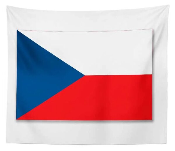 Sablio Deka Česká vlajka - Český fanoušek - 150x120 cm