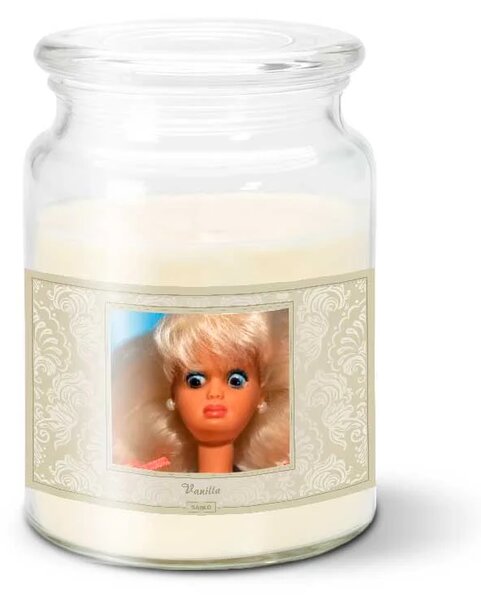 Sablio Svíčka WTF Barbie - Meme Barbie - 500 g