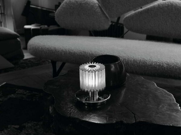 Stolní lampa DCW, stmívatelné, Zlatá / mosazná, Obývací pokoj, Kov