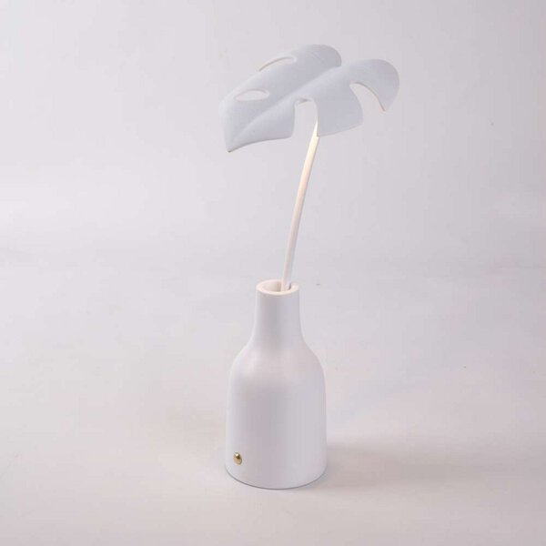 SELETTI Leaf Light Delicio Portable Stolní Lampa White - Obývací pokoj