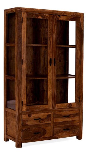 Masivní vitrína z palisandru Rosewood