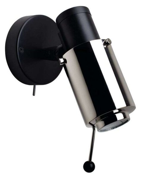 Biny Bodová LED s Switch & Rod Black/Nickel - DCW