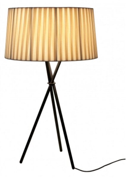 Stolní lampa Santa & Cole, stmívatelné, Béžová, Obývací pokoj, Kov