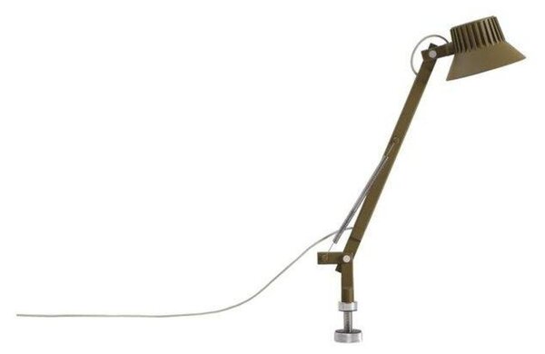 Stolní lampa Muuto, Hnědá / Rezavá, Pracovna, Hliník
