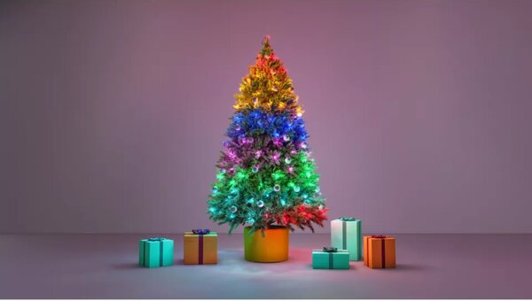Philips Wiz 8720169076969 Wi-Fi LED Smart Fairy Light Type-C vánoční řetěz 20m 15W 2700-5000K+RGB, IP44 černá