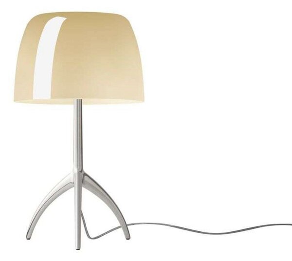 Stolní lampa Foscarini, Metalická, Obývací pokoj, Hliník