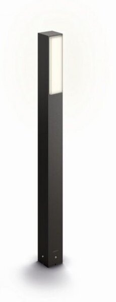Philips 8720169257474 UltraEfficient Stratosphere venkovní stojanové svítidlo/sloupek LED V770mm 3,8W/800lm 4000K IP44 antracit
