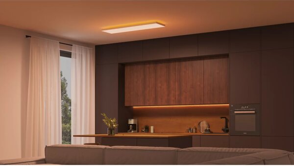 Philips Hue White and color ambiance 8720169277731 Datura Recrangular stropní panel 300x1200mm LED 67W/4800lm 2000-6500K+RGB bílá