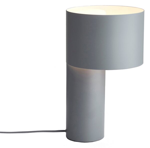 Stolní lampa Woud, Šedá, Obývací pokoj, Kov