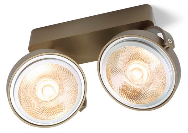 Stropní Lampa Trizio21, Bronzová / starobylá mosaz, Kuchyně, Hliník