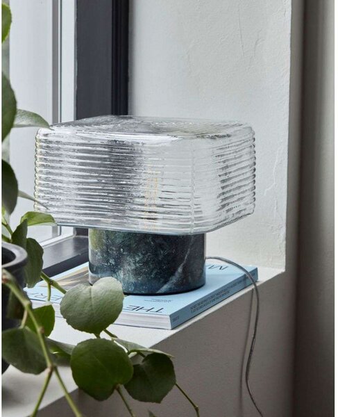 Stolní lampa House Doctor, Zelená, Obývací pokoj, Sklo