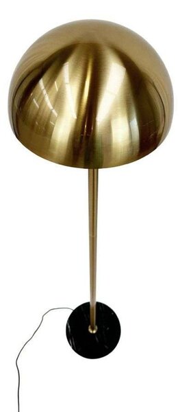 Stojací Lampa Dyberg Larsen, Menton, Zlatá / mosazná, Obývací pokoj, Mosaz, Skandinávský