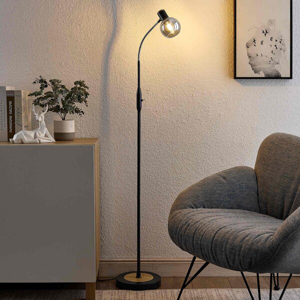 STOJACÍ LAMPA, 23/146 cm Novel - Stojací lampy
