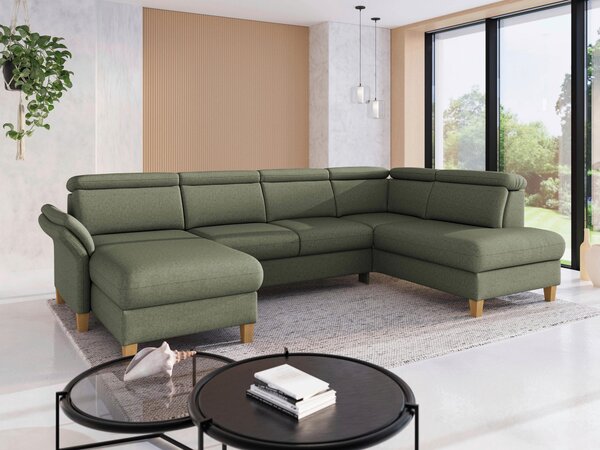 SEDACÍ SOUPRAVA, textil, olivově zelená Sit & More - Sedací soupravy, Online Only