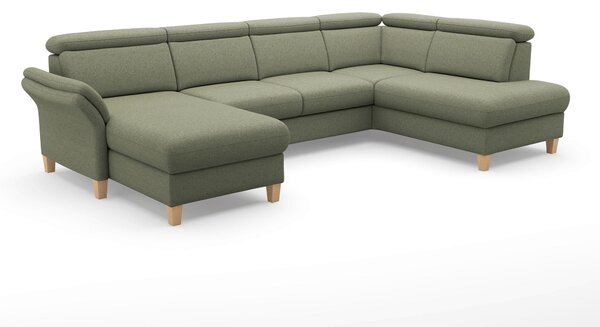 SEDACÍ SOUPRAVA, textil, olivově zelená Sit & More - Sedací soupravy, Online Only