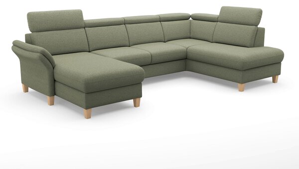 SEDACÍ SOUPRAVA, textil, olivově zelená Sit & More - Sedací soupravy, Online Only